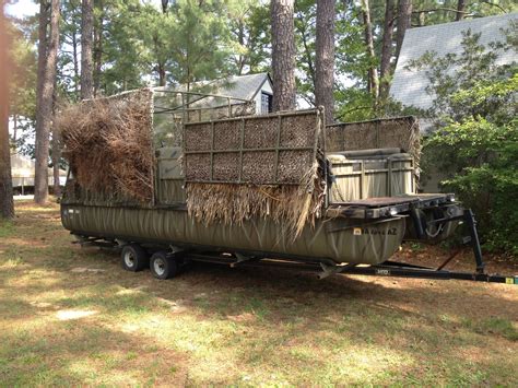 A marine saltwater grade coating is applied to the outside of each pit and high-grade exterior paint is. . Custom duck blinds